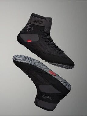 NWOT Rudis Men’s Black Wrestling Shoes